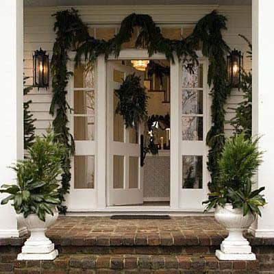 Bring Festive Cheer to Your Outdoor Urns with Cedar Boughs