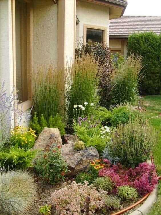 Weave Ornamental Grasses Into Your Rock Garden