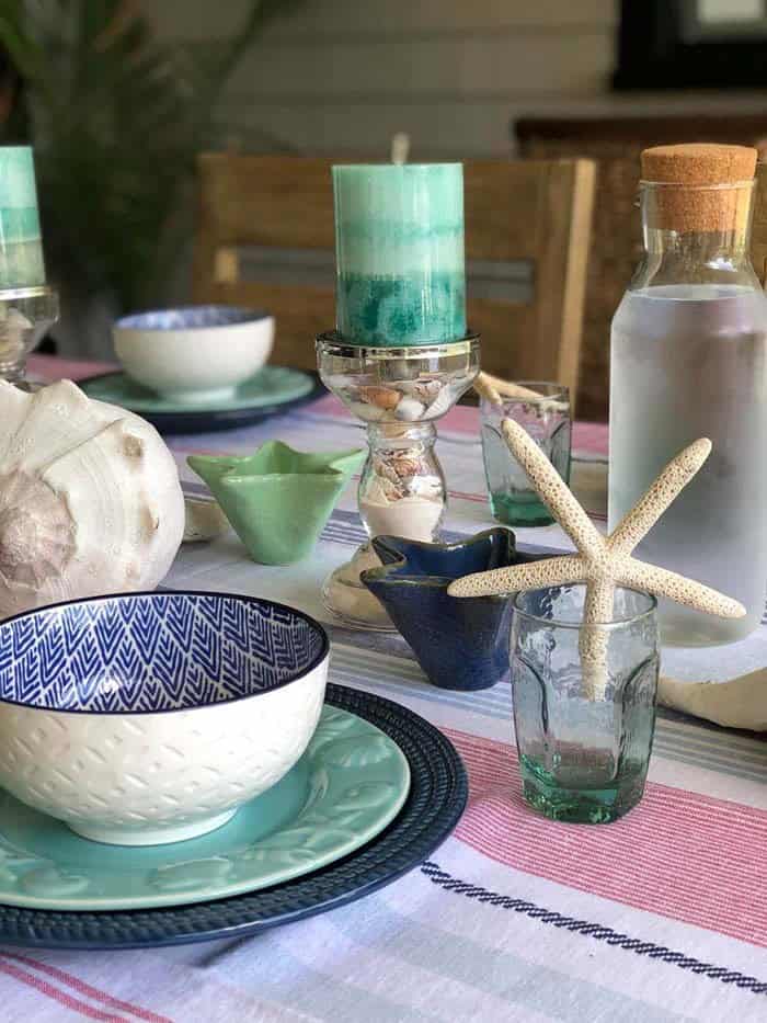 Mediterranean Summer Table Decor