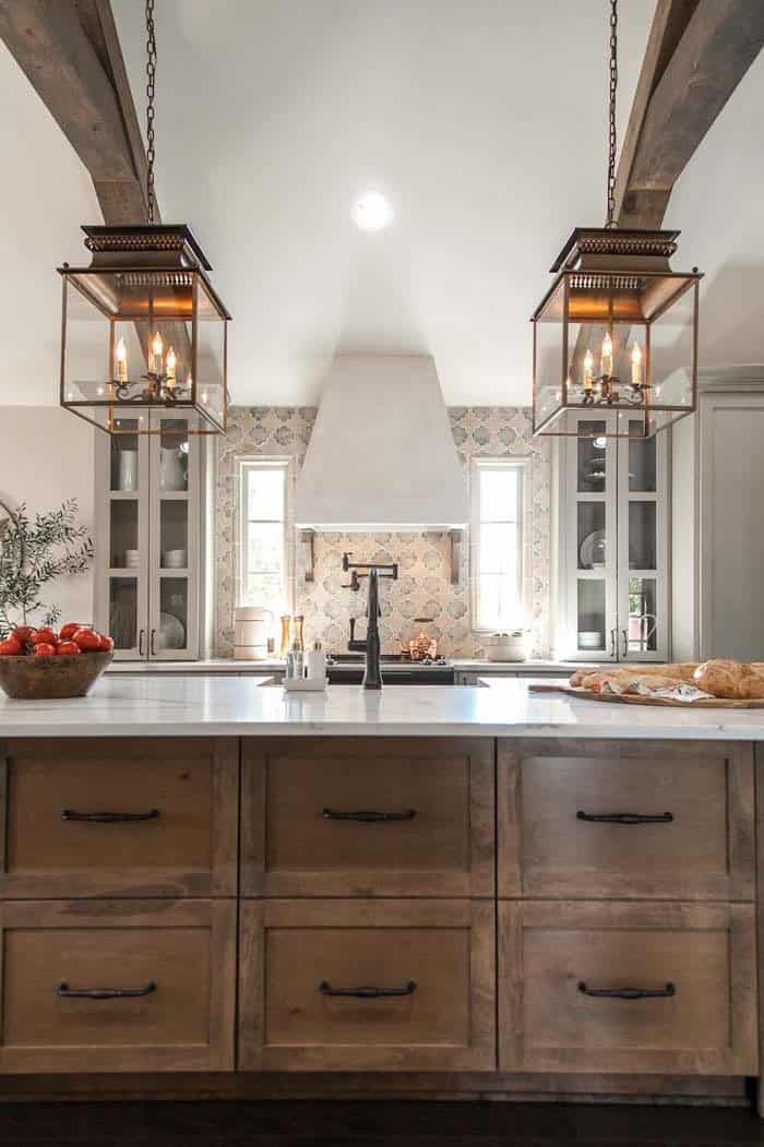 Modern Grey and White Kitchen with a Twist