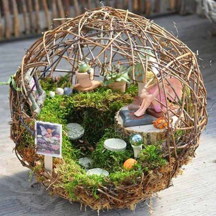 Create a Magical Sanctuary with a Rustic Orb Garden