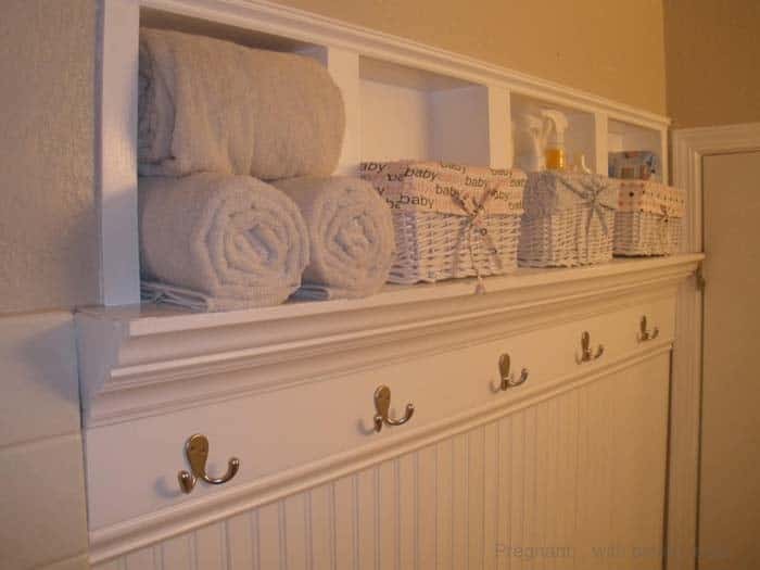 Keep Towels Warm and Dry with a Cubby Wall Niche