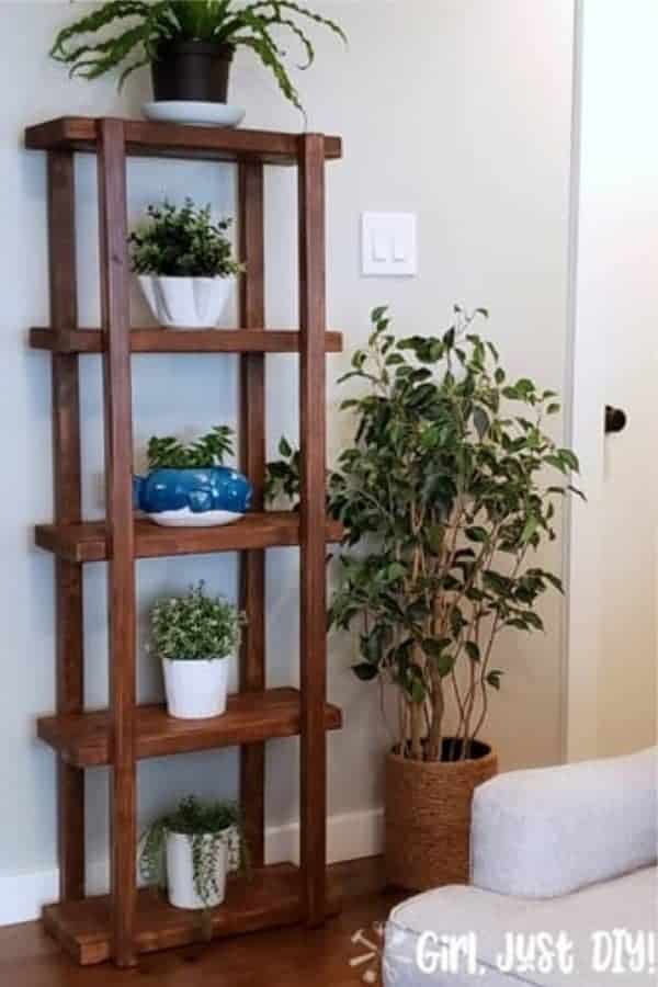 Build Your Own Tiered Plant Shelf