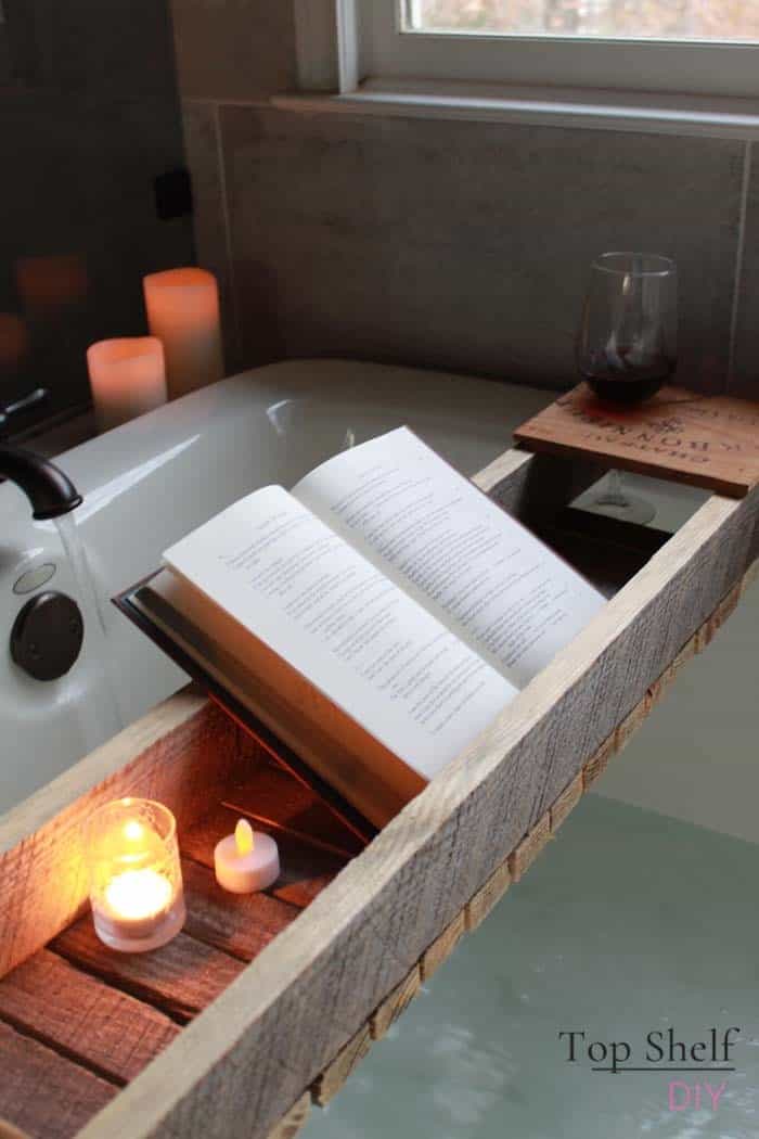 Make Your Own Reclaimed Bath Tray