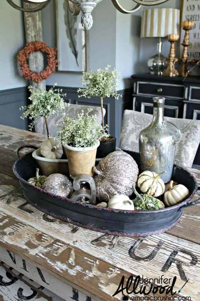 Painted Galvanized Tray