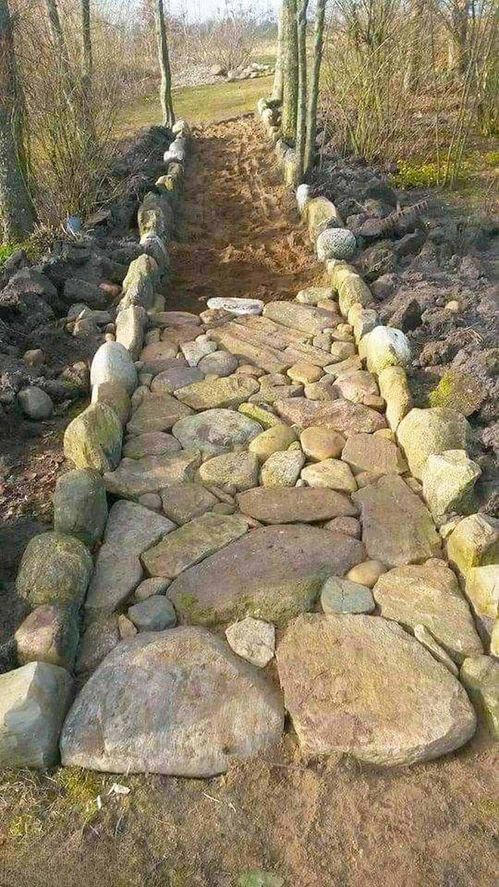 Rustic Stone Path