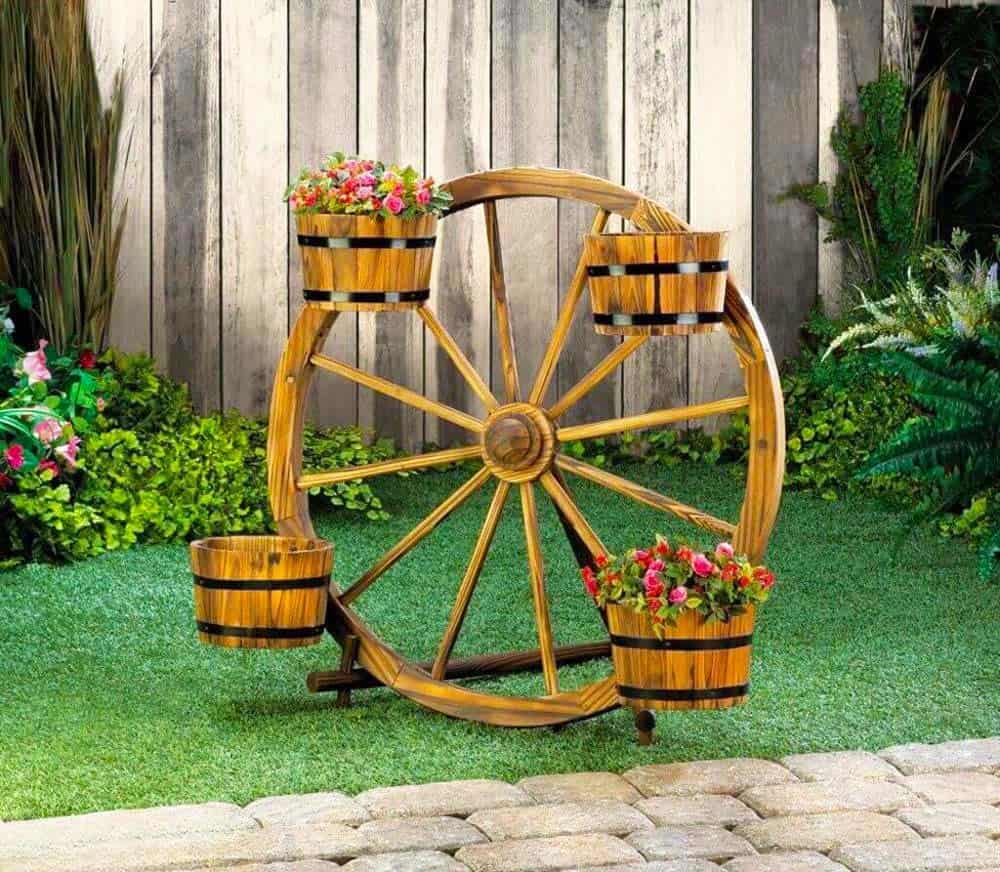 Whimsical Wheelbarrow Planter