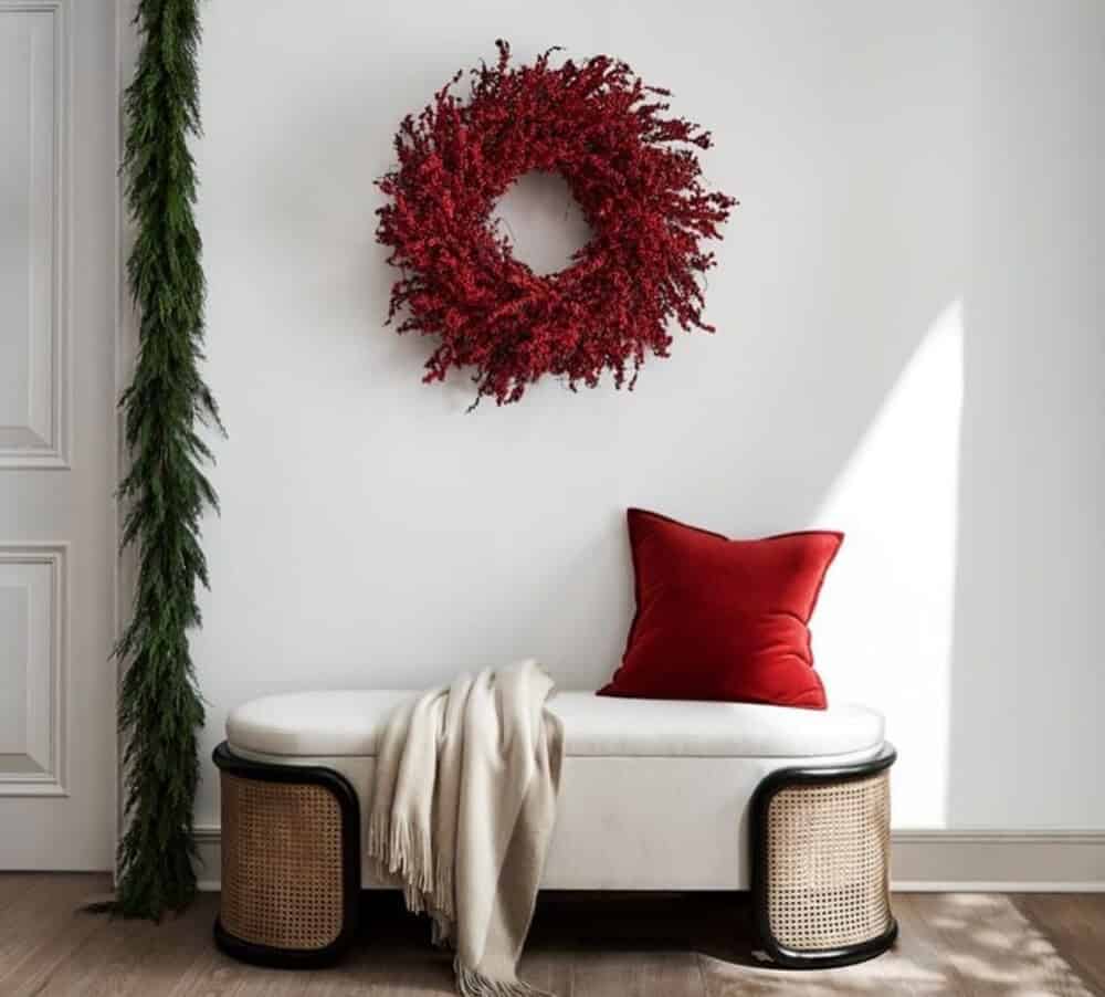 Burgundy Wreath