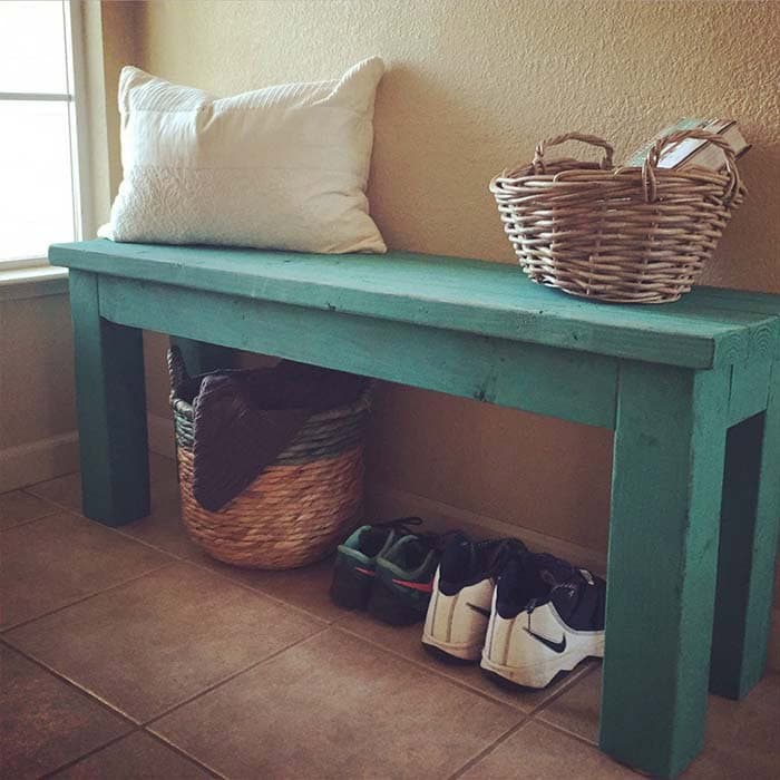 Add Bright Color To Your Bench