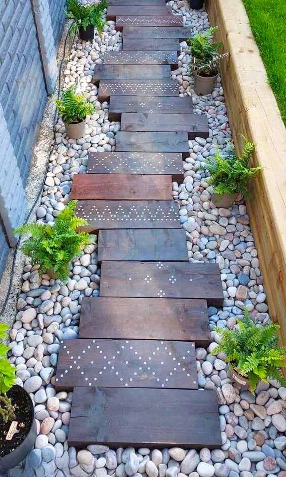 Stargazed Garden Path