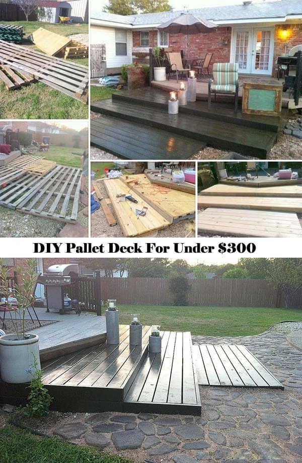 DIY Pallet Deck