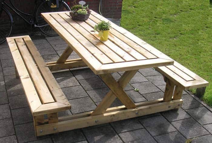 Save Money and Enhance Aesthetics with a DIY Picnic Table