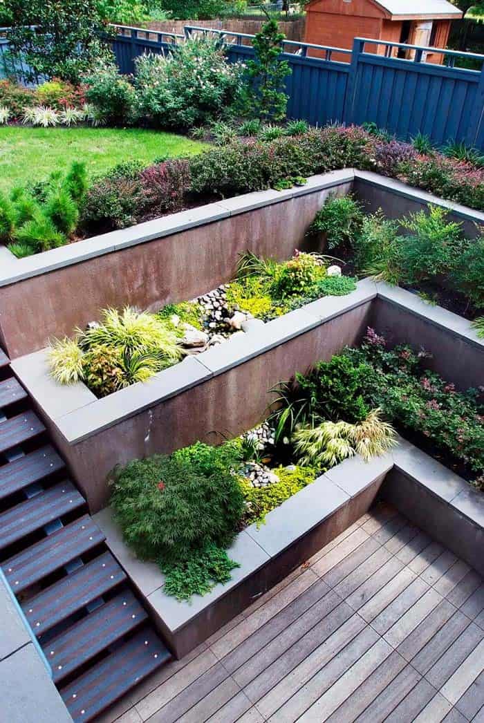 Sleek Marble Planters for a Modern Landscape Design