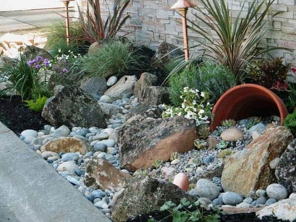 Add Splendour to Your Yard with a River Rocks Garden