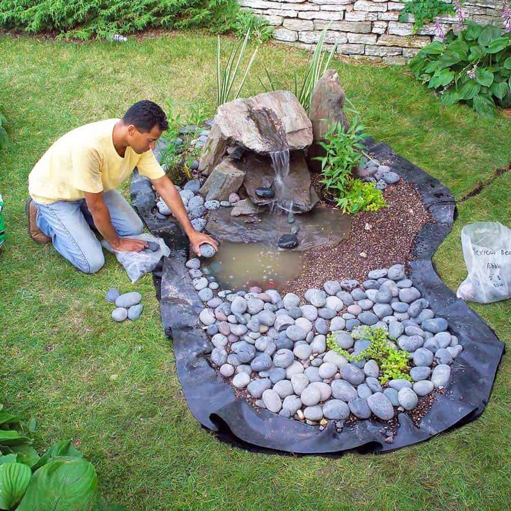 Crafting a Garden Pond