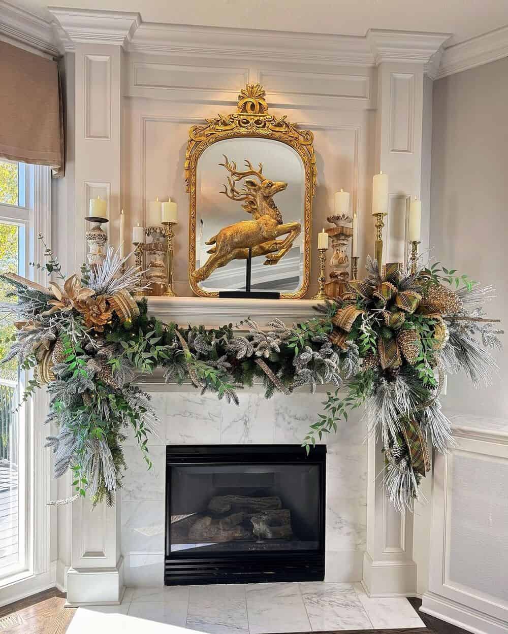 Lush Garland With Metallic Accents