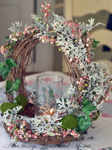 Make Your Table Bloom with a Woodland Basket Centerpiece