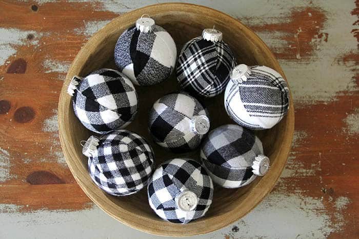 Let Your Christmas Tree Shine with Buffalo Plaid Ornaments