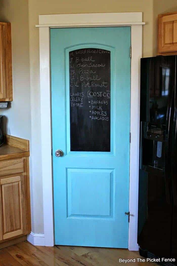 Chalk Paint Adds a Message Board