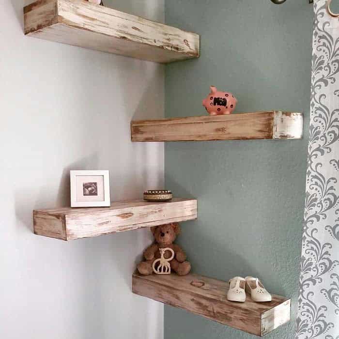 Mount Floating Shelves In Corners