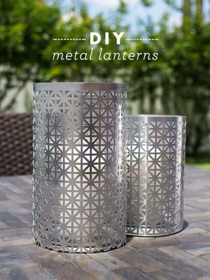 Patterned Metal Makes Graphic Reflections