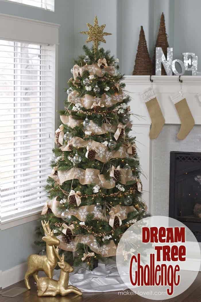 Add Rustic Decorations to Your Christmas Tree