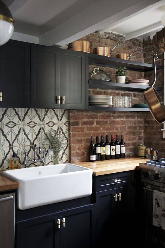 Add Sophistication with Dark Gray and Copper Accents