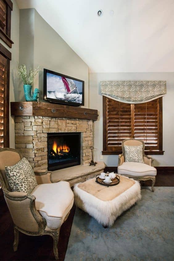 Unwind and Relax in a Cozy Corner Fireplace