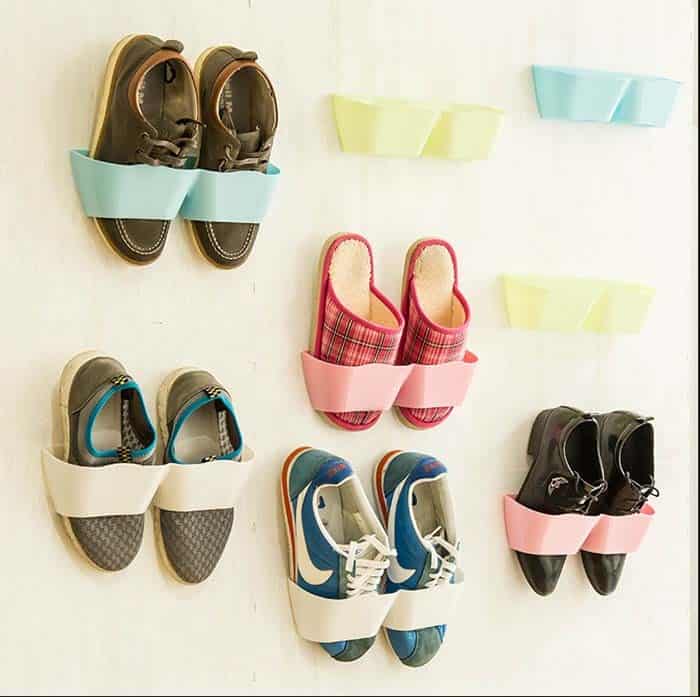 Get Creative with Colorful Plastic Shoe Holders