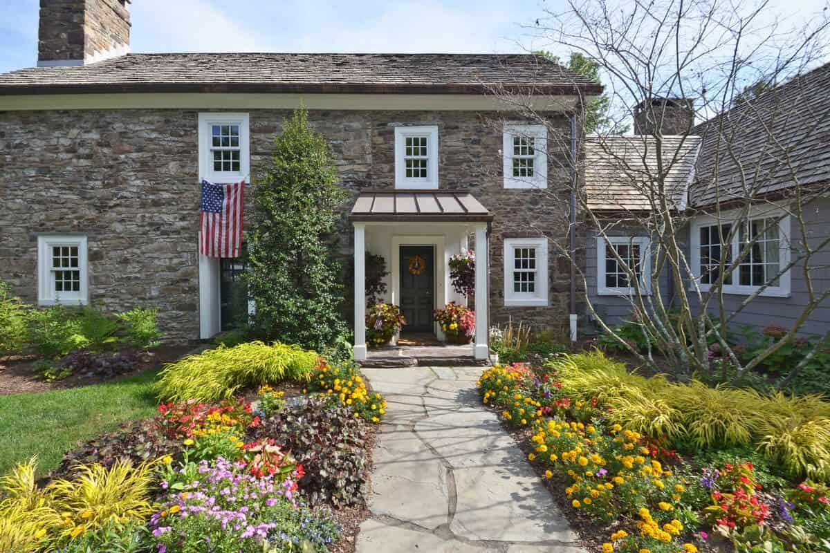 Cottage Flower Bed