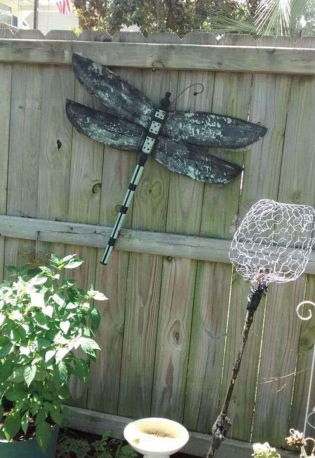 Upcycled Spindle Dragonfly Project