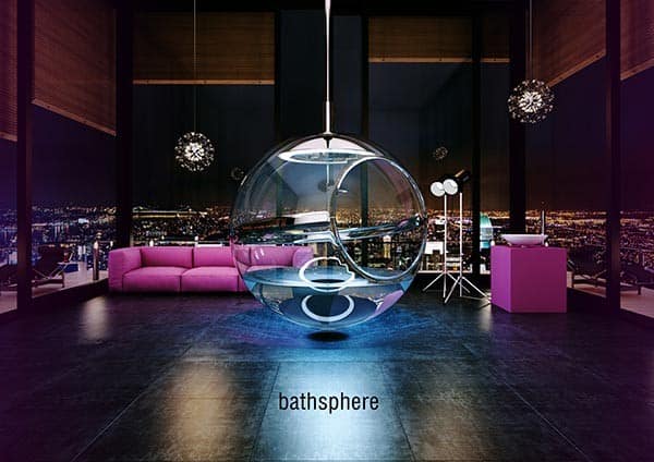 Add Dramatic Elegance with a Modern Bathing Sphere