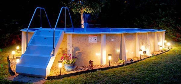 Create a Glow of Beauty With Above-Ground Pool Lighting