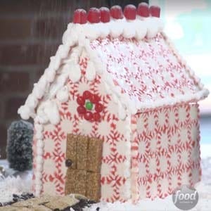 Use Peppermint for Your Gingerbread House Walls