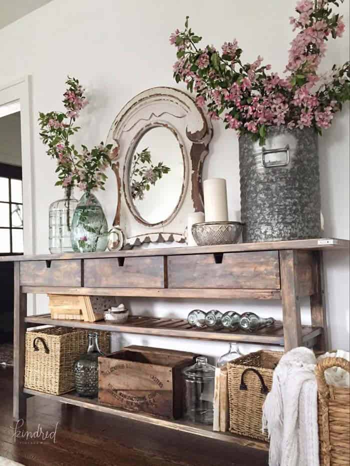 Transform Your Entryway Table with a DIY Ikea Sideboard