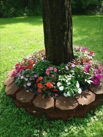 Basic and Beautiful Flower Garden Edging