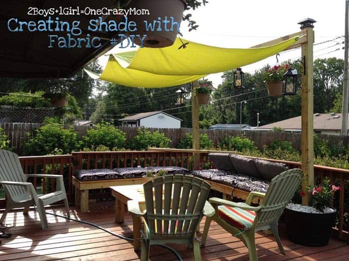 Construct a Customized Sun Shade for Your Patio