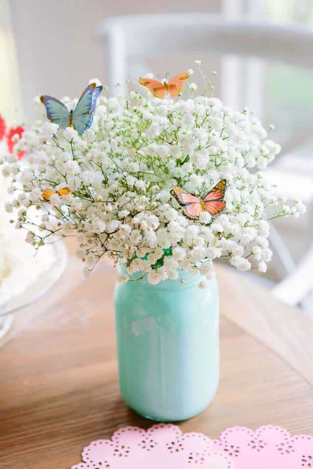 Create a Spring Oasis with a DIY Mason Jar Centerpiece