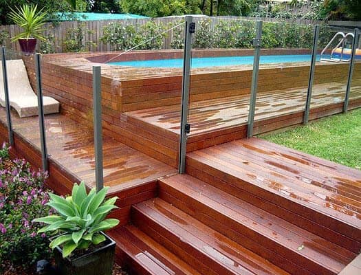 Elevate Your Above-Ground Pool with Acrylic Fence