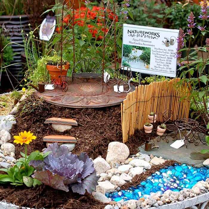 Place Your Fairy Garden int the Backyard