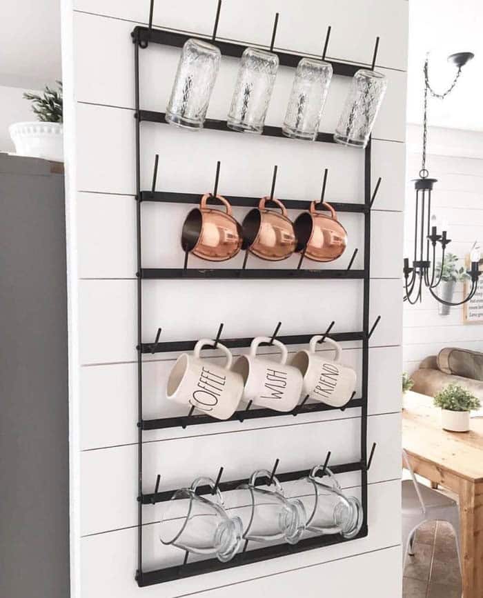 Increase Storage and Beauty with an 8-Tier Coffee Mug Rack