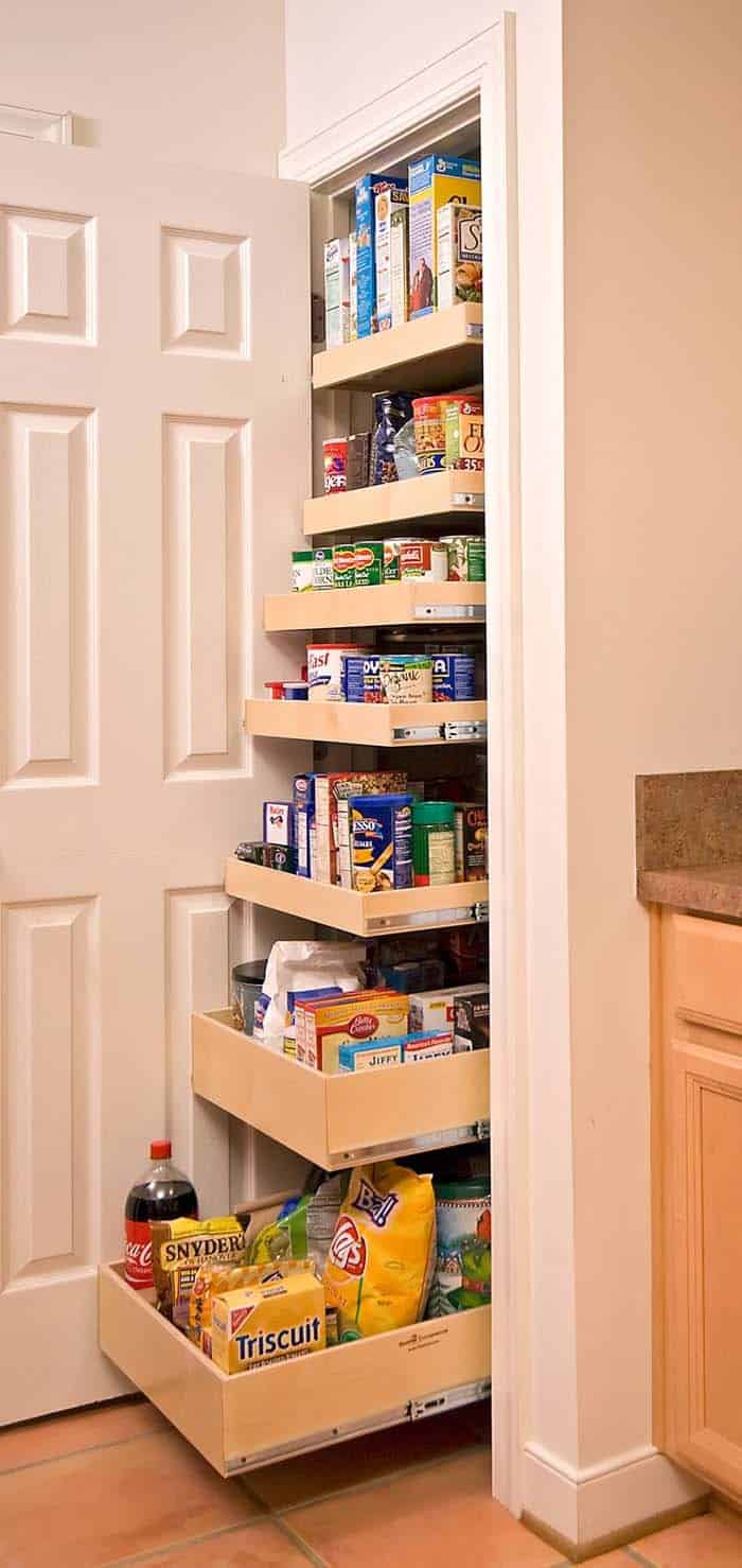 Create a Vertical Cabinet with Pull-Out Mechanisms