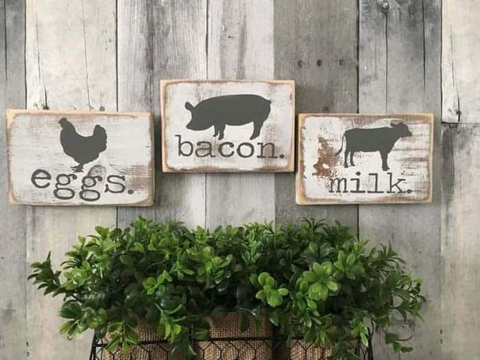 Barnyard Animal Decorative Prints