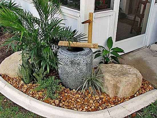 Water Fountain Inspired by Zen Garden