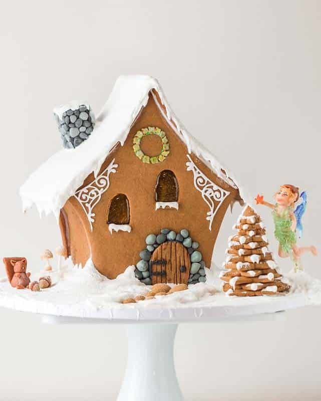 Enchanting Fairy Gingerbread House for a Christmas