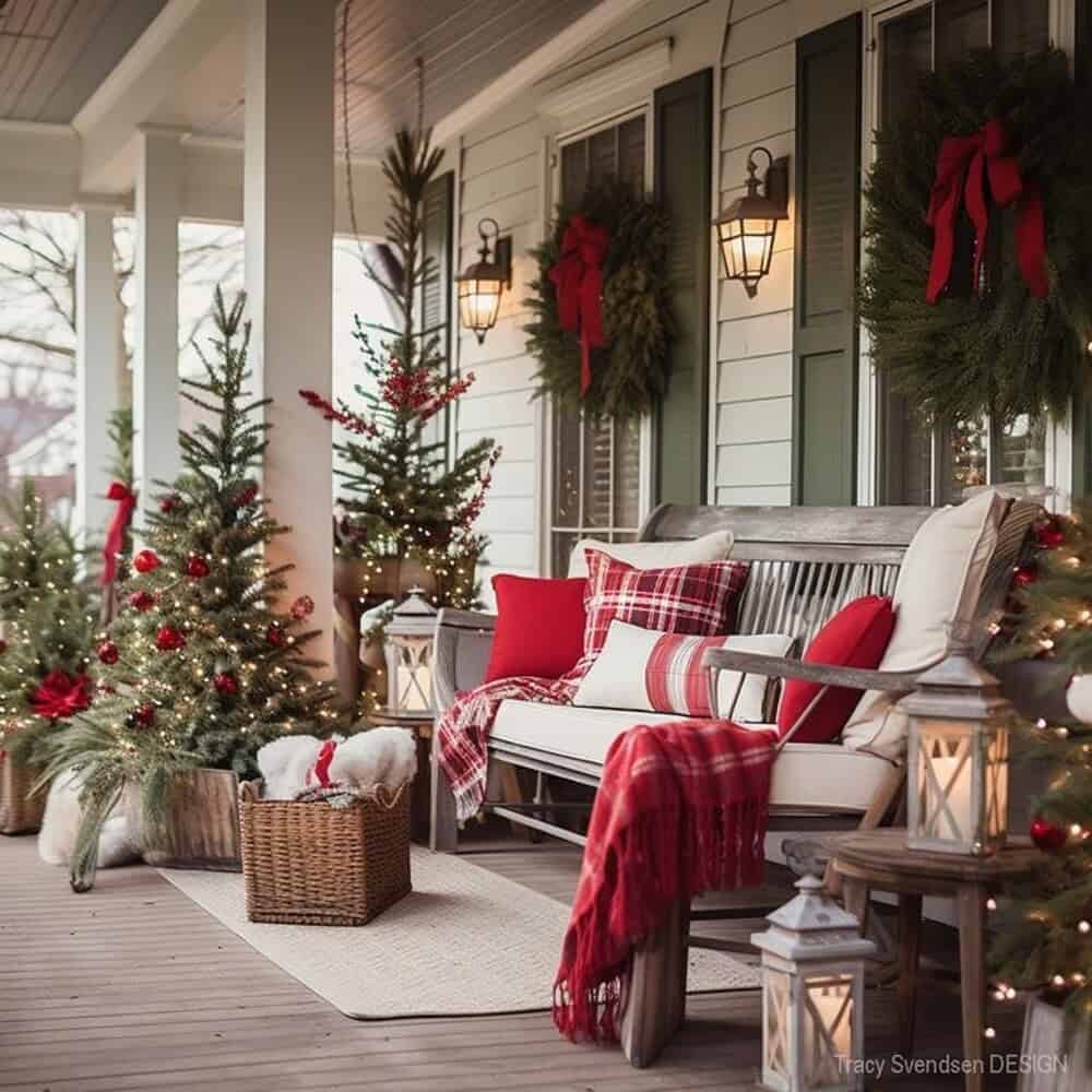 Porch Christmas Decor