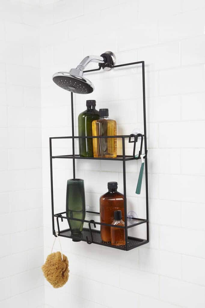 Wire Shelf With Hooks