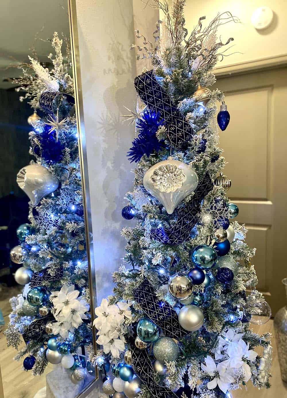 Blue Christmas Tree