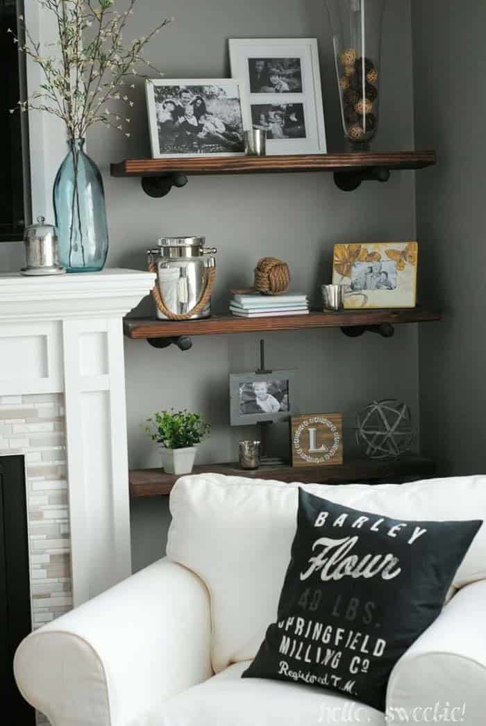 Industrial Farmhouse Shelf