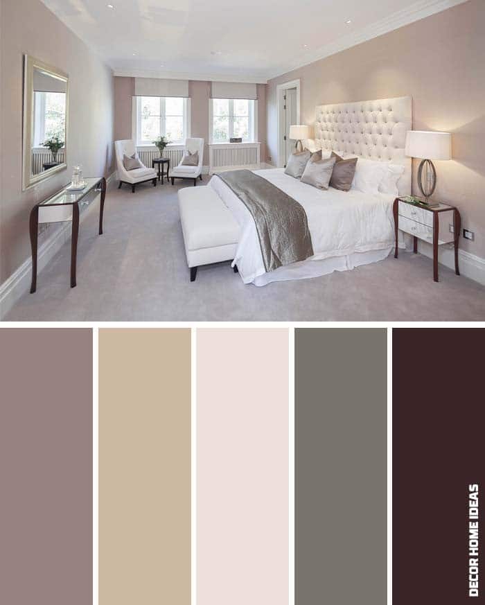 Warm Taupe, Silver Gray, and Cream